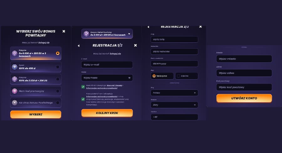 Rejestracja Funbet