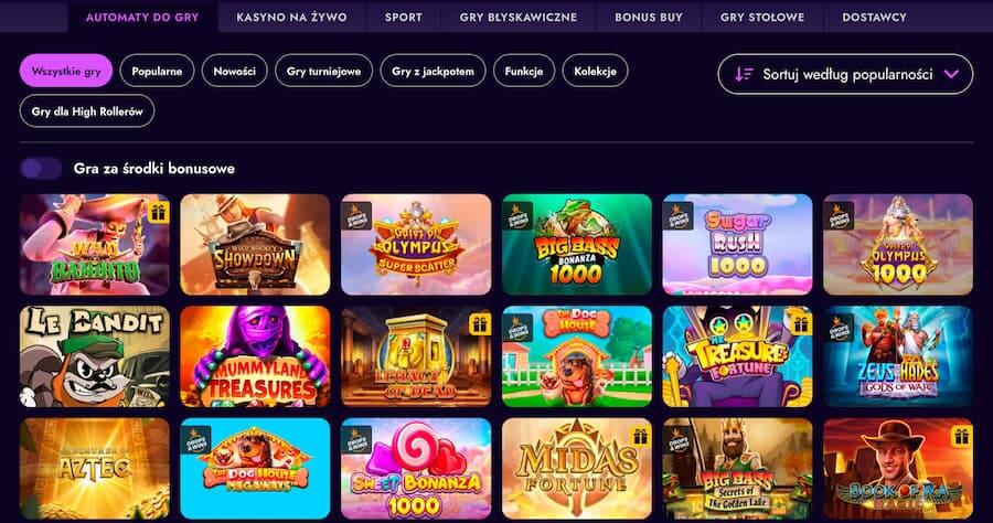Irwin Casino sloty