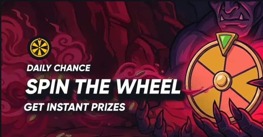 Spin The Wheel - codzienna promocja w Chancer