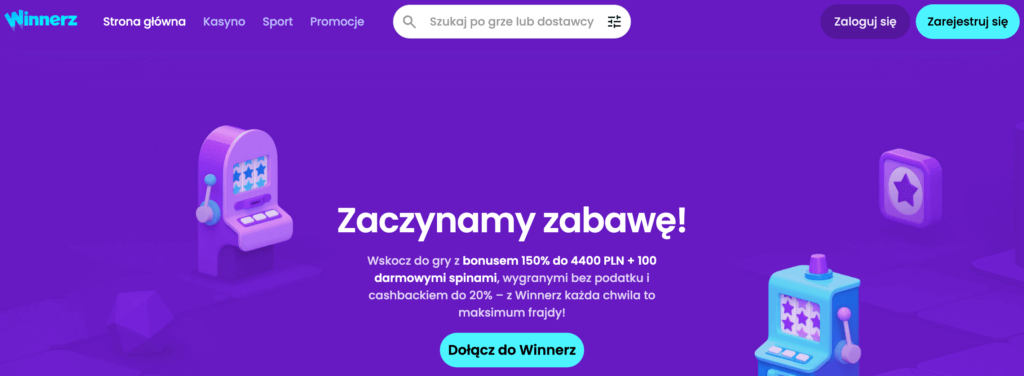Winnerz bonus powitalny